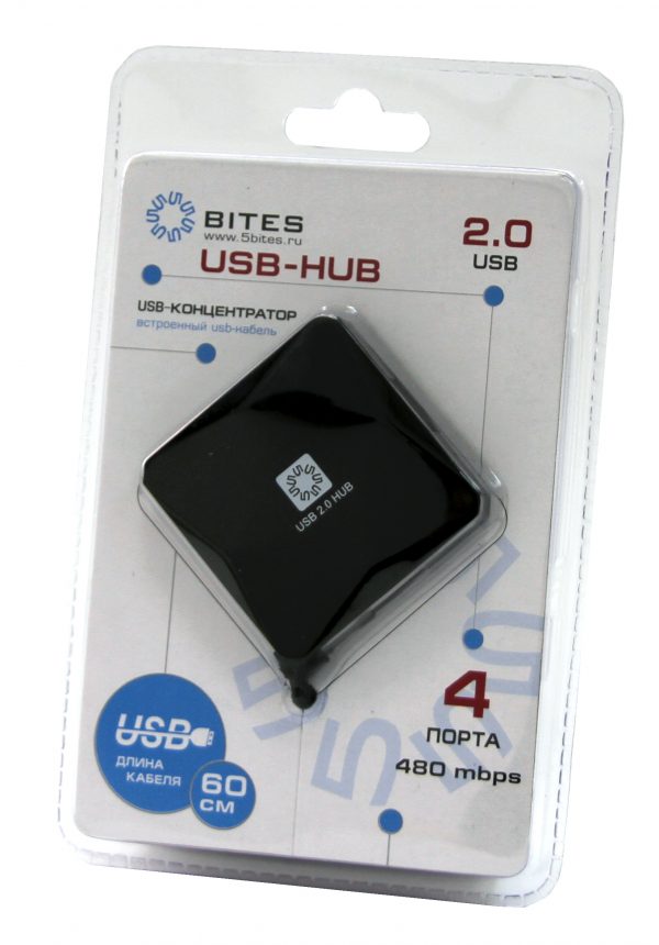 USB хаб (концентратор) HB24-202BK